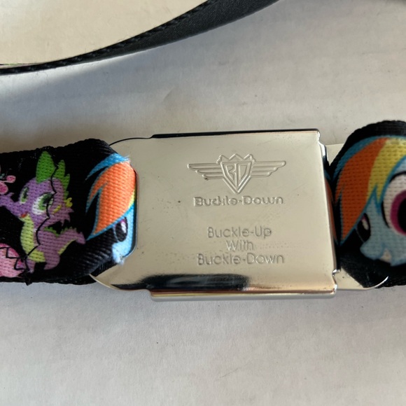 Official License 2012 My Little Pony Adult Unisex ‘Seatbelt’ Belt by Buckle-Down main image 8